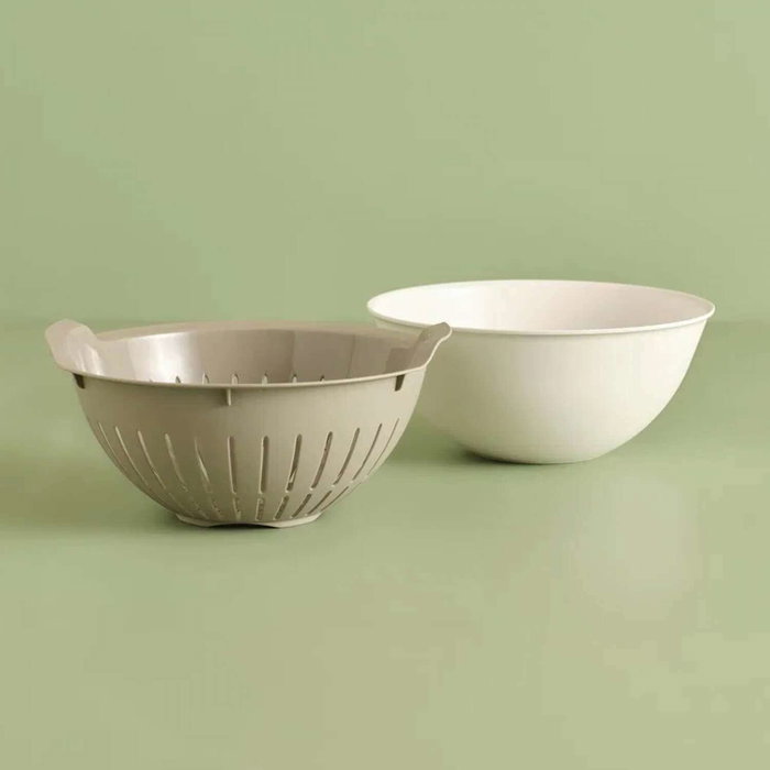 Aberto Design Colador de Plástico Gris